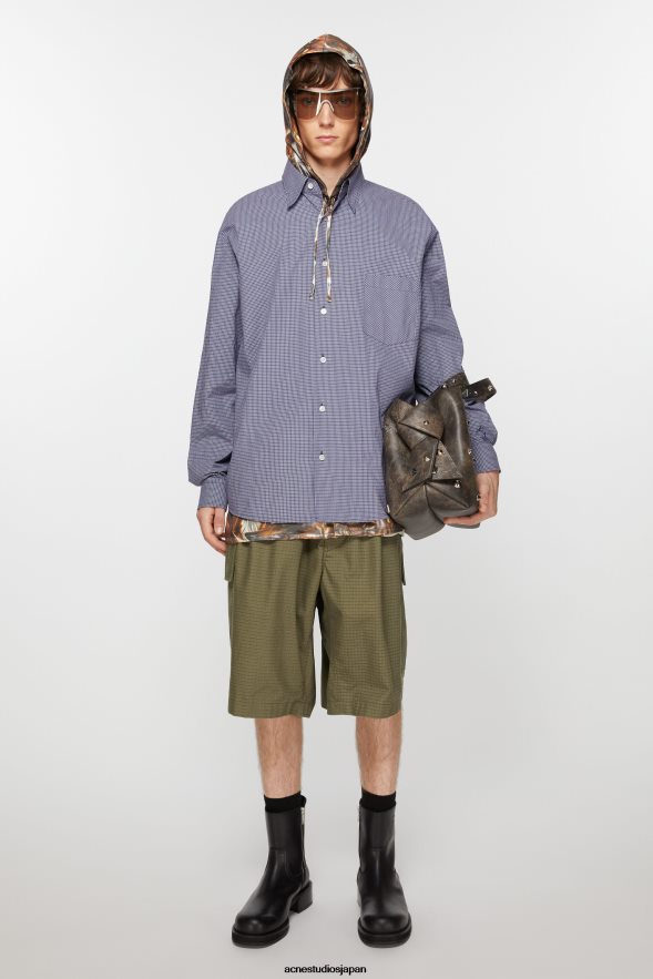 Acne Studios Cotton Blend ショートパンツ ５０ ショートパンツ : Acne Studios アウトウェアアウトレット