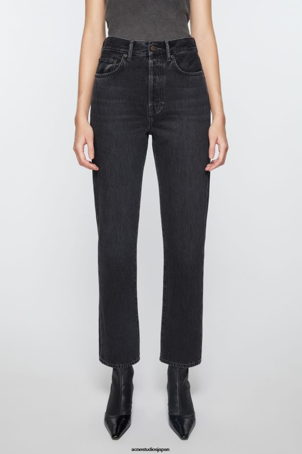 Acne Studios ルーズフィットデニム 知らせる 2021F ブラック 26/32