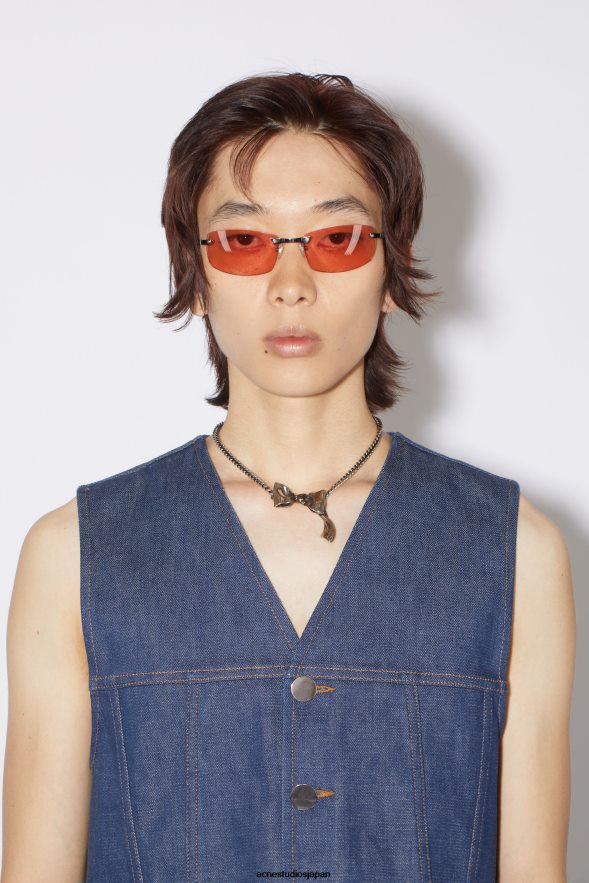 Acne Studios リボンネックレス 中古・古着通販】ACNE STUDIOS (アクネ ストゥディオス) BOW